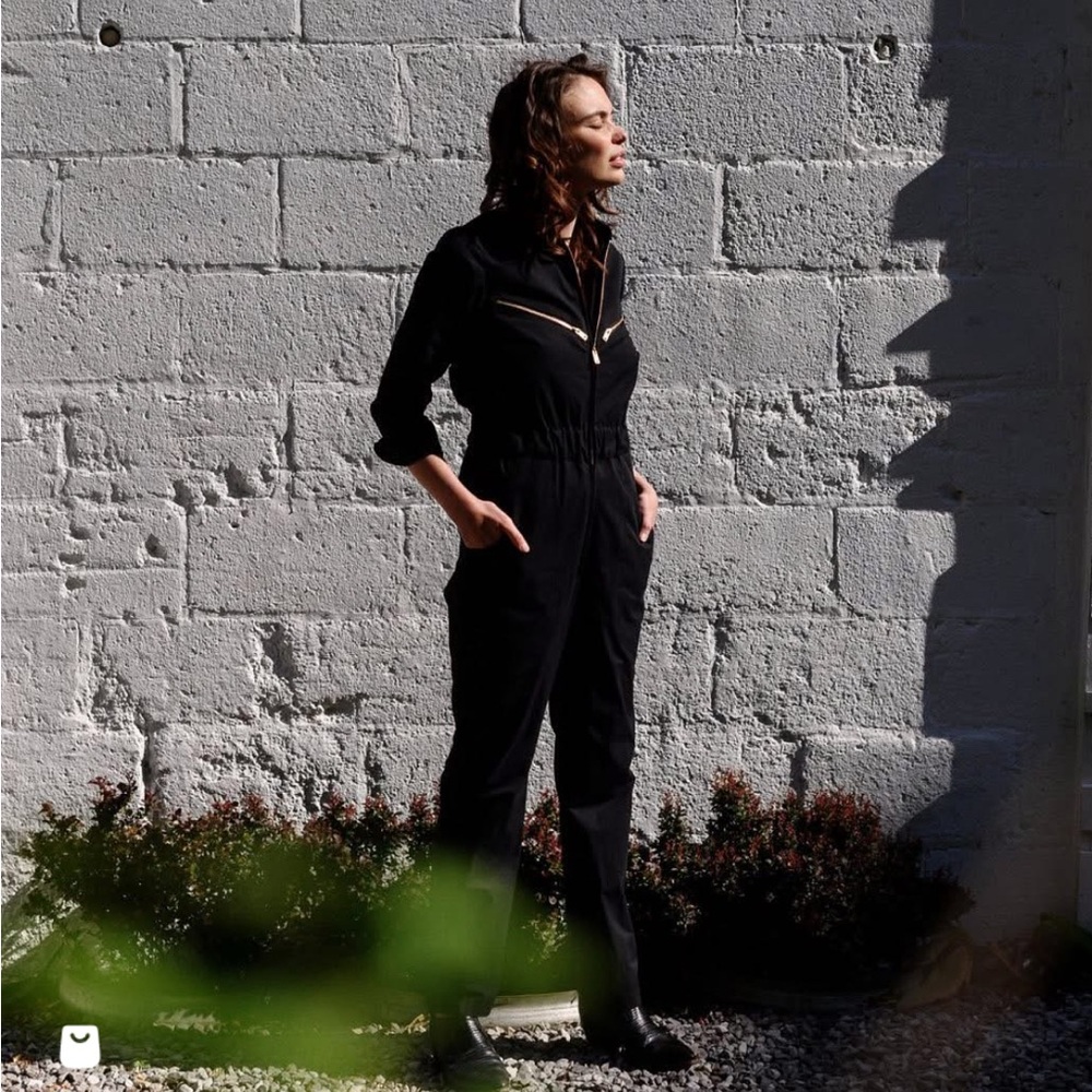 Horses - Black Cotton Floght Suit
